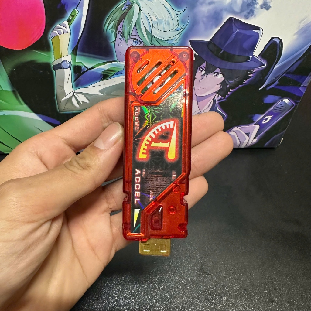 ĐỒ CHƠI MEMORY ACCEL CÓ THOẠI, ĐÈN LED, ÂM THANH HENSHIN,DÙNG DRIVER DOUBLE W, LOST