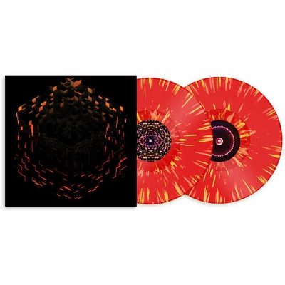 C418 - Minecraft Volume Beta - Red Orange & Yellow Splatter (Colored Vinyl Splatter Orange Yellow) đ