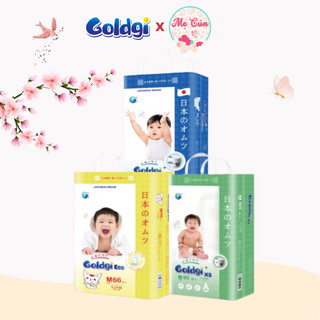 Bỉm dán quần Nhật Bản Goldgi Premium X5 Eco đủ size NB92 S84 M66 M60 L56 L48 XL46 XL44 XXL34 