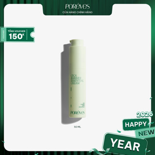  PORÊVES Kem Dưỡng Ẩm Mỏng Nhẹ Hỗ Trợ Phục Hồi Cân Bằng Hệ Vi Sinh Da CICA BARRIER ESSENTIAL CREAM 50ml 