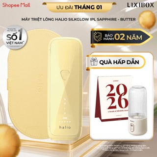   MỚI  Máy Triệt Lông Halio SilkGlow IPL Sapphire Cooling Hair Removal Device 