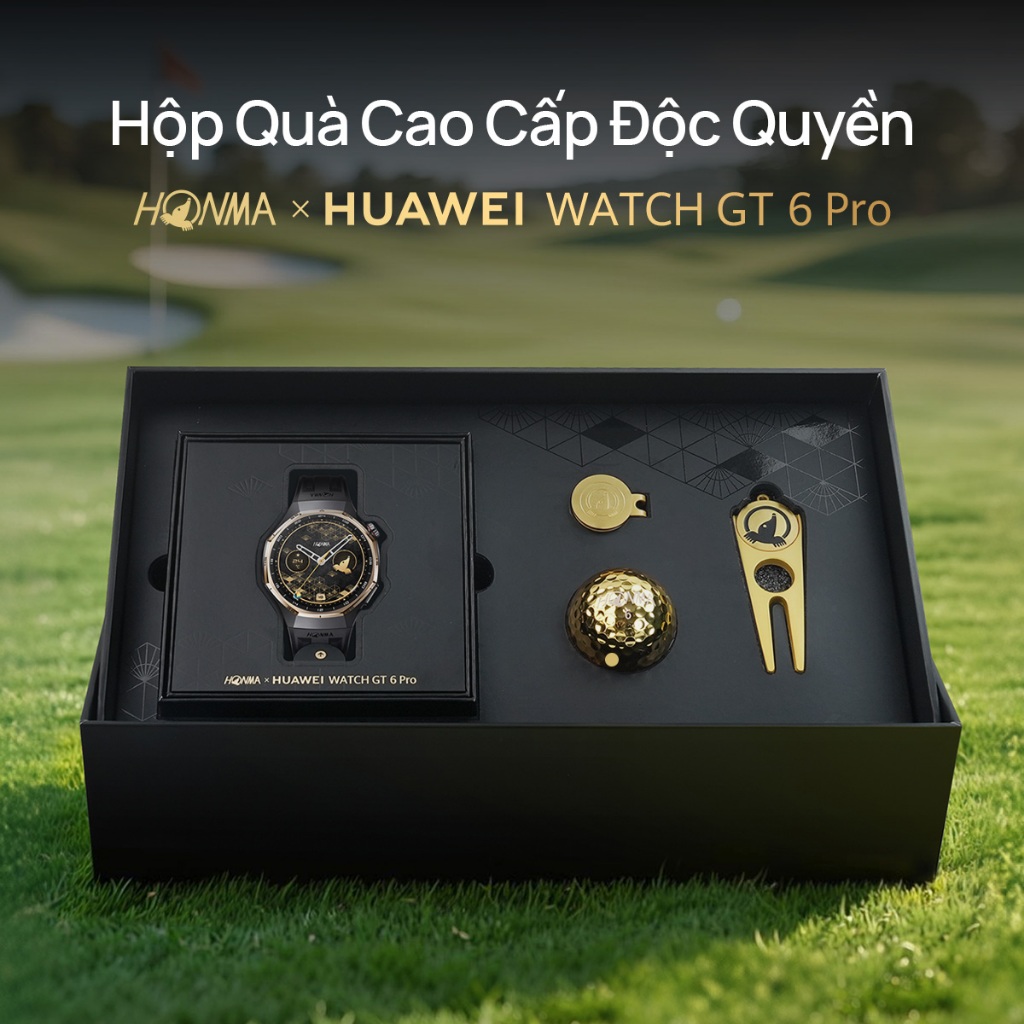 [NEW] Đồng Hồ Thông Minh HONMA X HUAWEI WATCH GT6 Pro | Chế Độ Sân Golf Nâng Cao | Đồng Thiết Kế Bởi HONMA | BigBuy360 - bigbuy360.vn