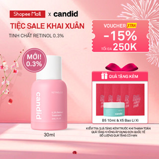  Tinh chất Retinol 0.3% Hỗ Trợ Cải Thiện Nền Da CANDID 0.3% Retinol Treatment 30ml 