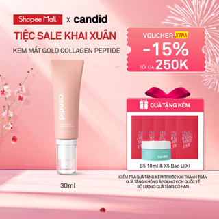  Kem Dưỡng 2-Trong-1 Cho Mắt Và Mặt - Candid Gold Collagen Peptide 30ml 