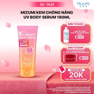  MizuMi Kem chống nắng UV Body Serum 180ml 