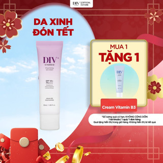   Mới  Kem chống nắng nâng tông dưỡng sáng DIV Vitaroid Lit Up Toning Sun Cream 50ml SPF50+ PA++++  m  