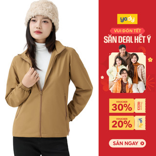  Áo khoác gió nữ YODY giữ ấm hiệu quả cản gió chống bụi WCWC25F048 