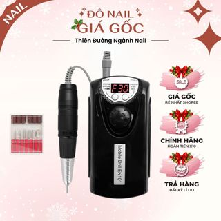  Máy mài nail EN101 chính hãng - Máy mài móng tích điện chuyên dụng trong ngành nail  BH 3 tháng  