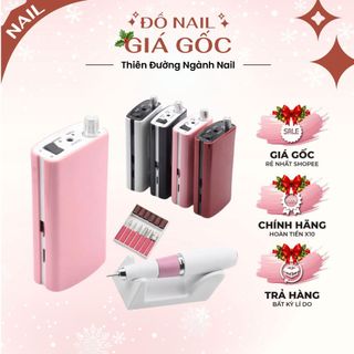  Máy mài nail US-801 chính hãng - Máy mài móng tích điện chuyên dụng trong ngành nail  BH 6 tháng  