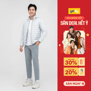  Áo phao nam Yody gia đình 4S siêu ấm siêu nhẹ siêu thoải mái siêu linh hoạt MCPJ25F036 