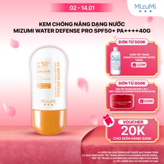  MizuMi Kem Chống Nắng UV Water Defense SPF50+ PA++++ 40g Kiểm Soát Dầu 