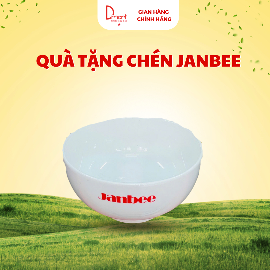 [Quà tặng không bán] - 2 Chén ăn Janbee