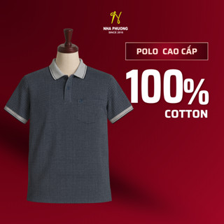  Áo thun trung niên vải cotton hồ lạnh loại áo họa tiết cho bố siêu mát ATK27 