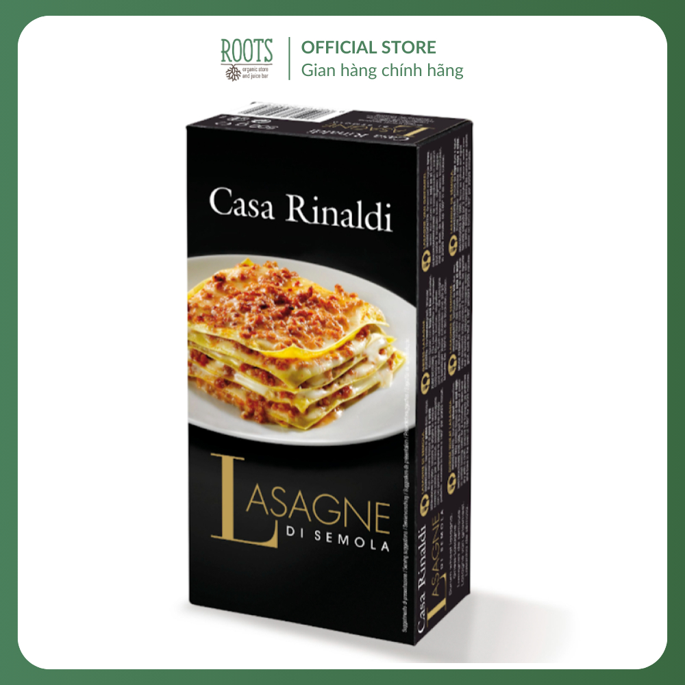 (Ship hỏa tốc) CASA RINALDI - Mì Lá, Lasagna (500g)