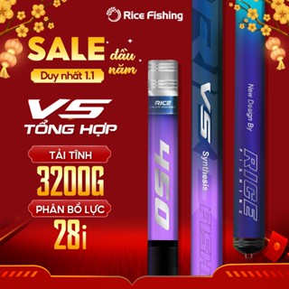  Cần câu đài V5 tổng hợp RICE FISHING carbon cao cấp câu cá tổng hợp CC-31 