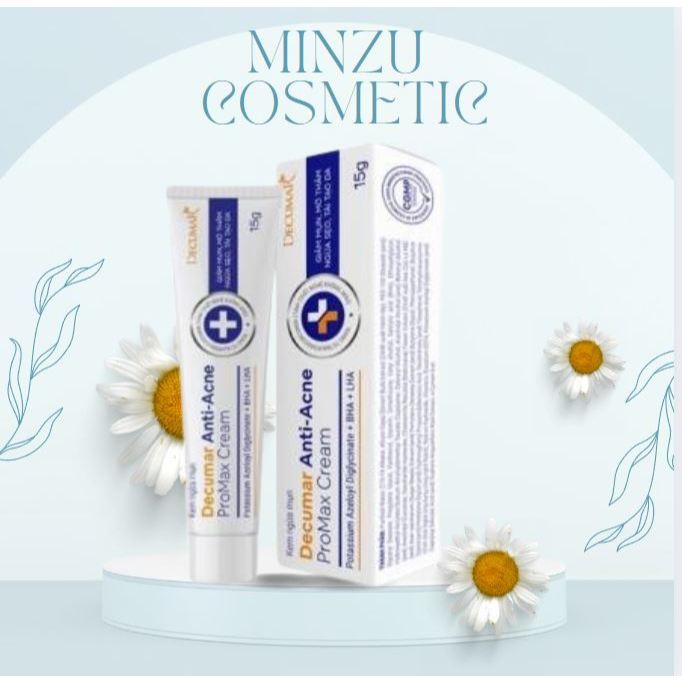 Kem Chấm Giảm Mụn Giảm Sưng Viêm, Mờ Thâm Sẹo Thế Hệ Mới Decumar ProMax Cream 15g
