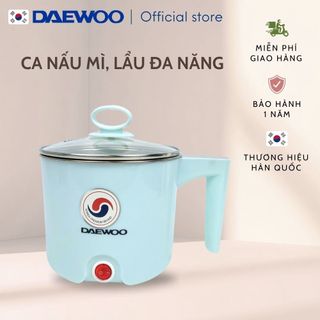 Nồi điện đa năng mini 700ml Daewoo DEN-M550 nấu cực nhanh, bảo hành 1 năm