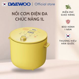  Nồi cơm điện 1L Hàn Quốc Daewoo DWRC-Y201 công suất 400W bảo hành 12 tháng 