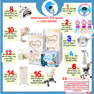  Tã bỉm quần dán Gooby Extra Premium đủ size M58 L52 XL50 XXL46 chống tràn hiệu quả cho bé từ 6kg - 24kg MECAHEO 