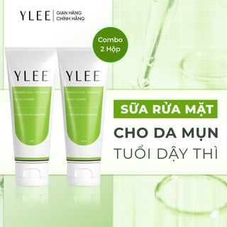  Combo 02 Sữa rửa mặt YLEE cho da dầu mụn tuổi dậy thì 