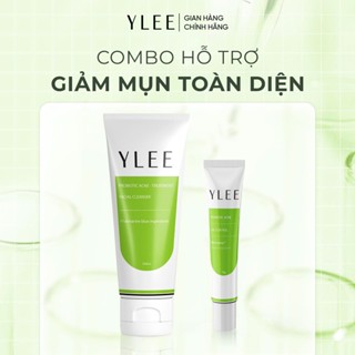  Combo Hỗ Trợ Giảm Mụn Toàn Diện Tuổi Dậy Thì - Sữa Rửa Mặt Và Gel Bôi Mụn YLEE Cho Da Dầu Mụn Da Mụn Tuổi Dậy Thì 