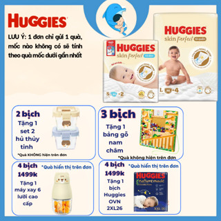  Tã Bỉm Huggies Skin Perfect Dán Quần đủ size NB76 S82 M79 M102 L92 XL76 2XL68 MECAHEO 