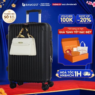 Vali du lịch size 20 size 24 Bamozo Vali kéo Xách Tay Bịt Góc Chống Va Đập - Bảo hành 5 năm,1 đổi 1 30 ngày_8801 