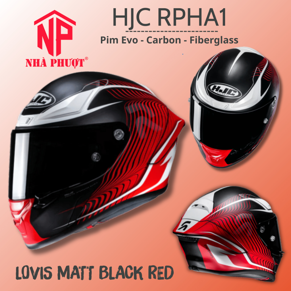 Mũ bảo hiểm fullface HJC RPHA 1 LOVIS
