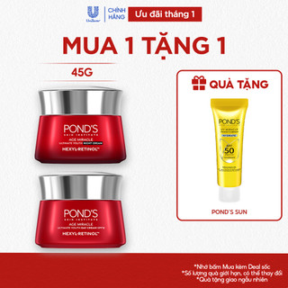  Kem dưỡng ngày đêm Pond's Age Miracle mờ đốm nâu và nếp nhăn với Hexyl-Retinol 45G 