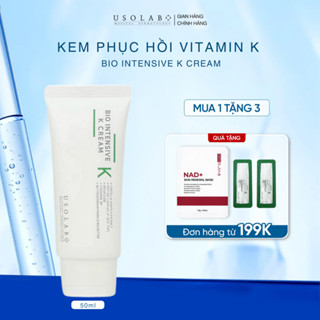  Kem dưỡng Vitamin K Cream USOLAB - Làm dịu phục hồi da nhạy cảm và chống lão hóa 50ml 