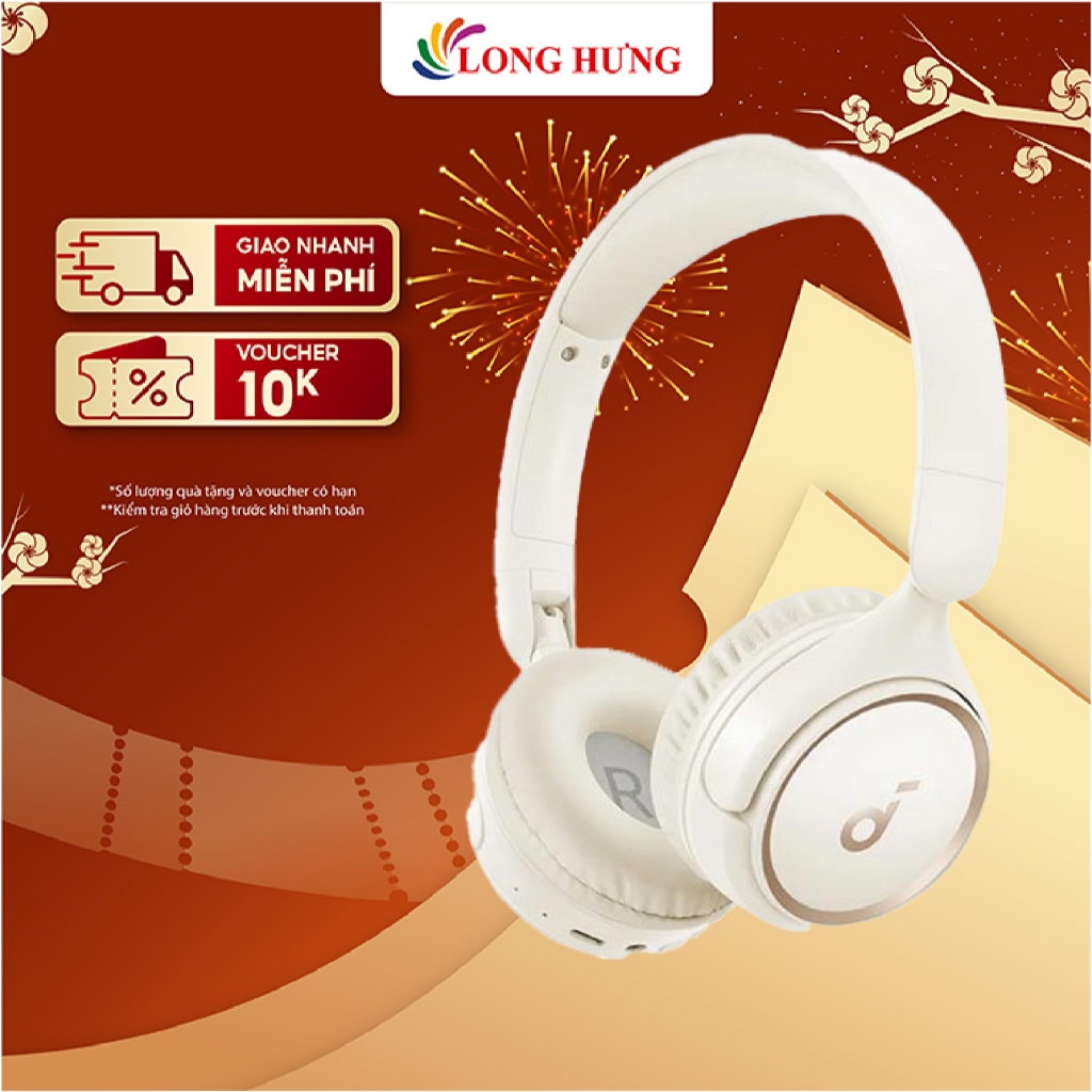 Tai nghe chụp tai Bluetooth Anker Soundcore Space H30i A3012 - Hàng chính hãng