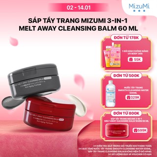  Sáp Tẩy Trang MizuMi 3-In-1 Melt Away Cleansing Balm 60 ml 