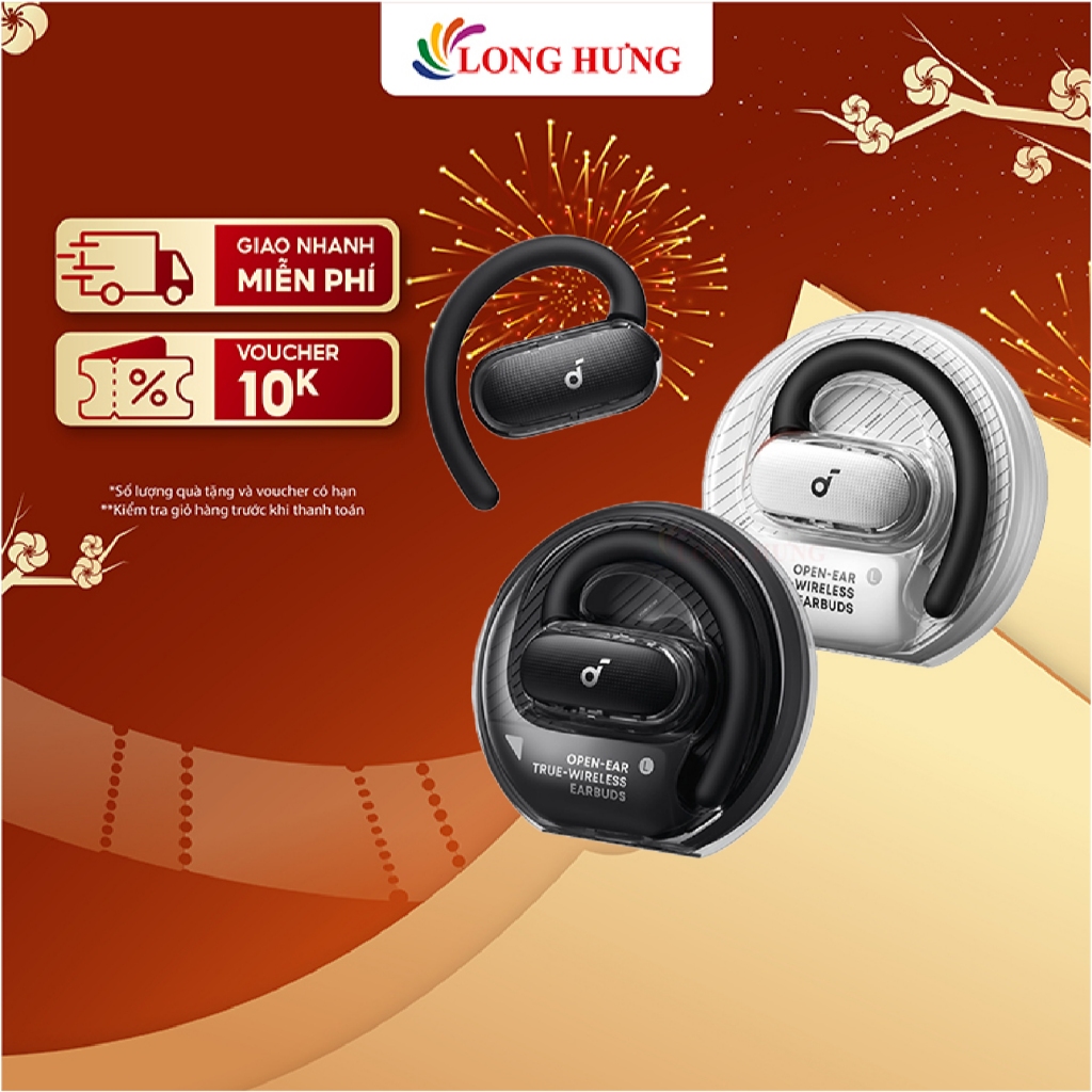 Tai nghe Bluetooth True Wireless Open-ear Anker Soundcore V40i A3878 - Hàng chính hãng