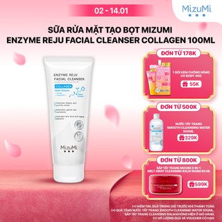  Sữa rửa mặt giúp làm sạch sâu dành cho da dầu mụn MizuMi Enzyme Reju Facial Cleanser Acne 100 ml 
