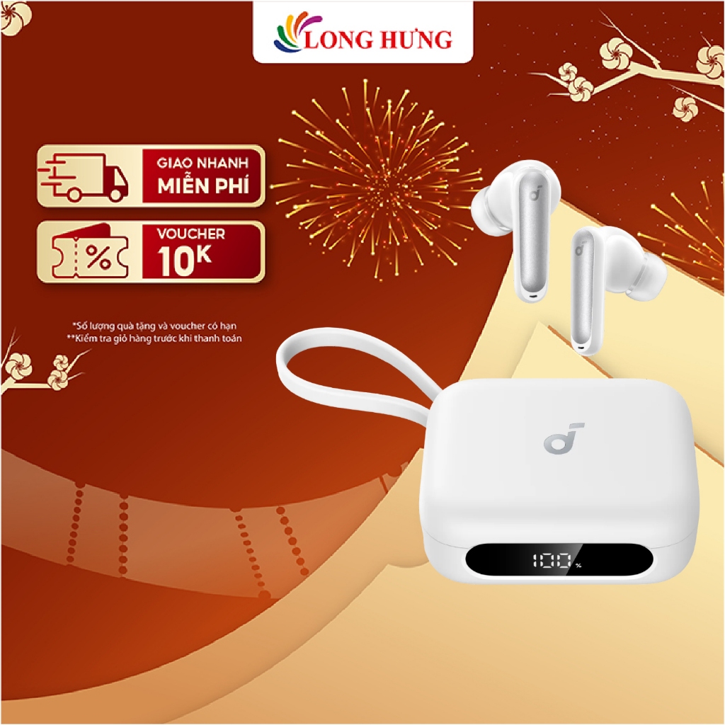 Tai nghe Bluetooth True Wireless Anker Soundcore P41i A3937 - Hàng chính hãng