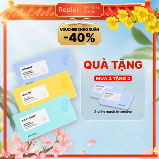   COMBO 2 HỘP  Mặt nạ Bio Cellulose - Mặt nạ sinh học phôi dừa Capsule Mask REPIEL  Hộp 4 viên  