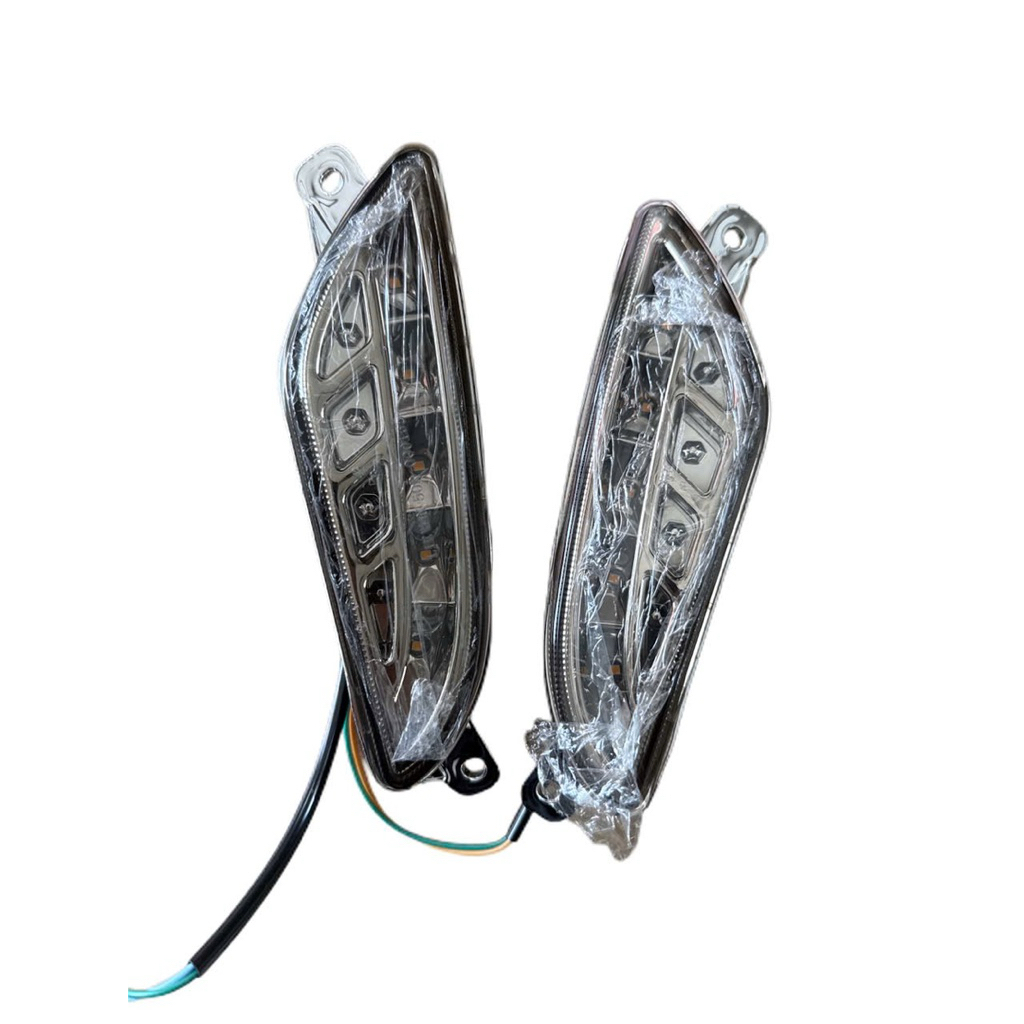 Xi nhan sau xe máy điện Vespa bản led đời xe JVC , osakar , yaka , dkbike