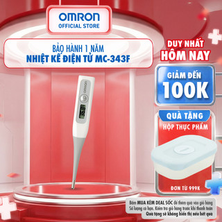 Bảo hành 1 Năm - Nhiệt kế điện tử Omron MC-343F 
