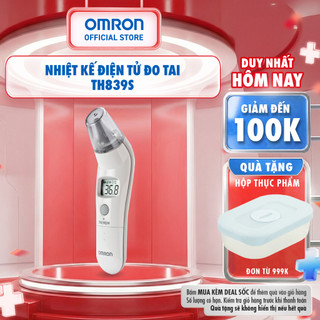  Nhiệt Kế Điện Tử Đo Tai OMRON TH839S 