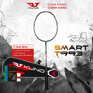  Vợt Cầu Lông KUNO Smart T993 Full Carbon Thiên Công Trọng Lượng 4U Công Nghệ Chống Rung Chống Xoắn - Căng Sẵn 11kg 