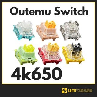 10 Switch Outemu switch outemu silent V3 - outemu peach, lime, ocean - switch silent outemu - switch im lặng