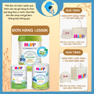  Sữa công thức HIPP Organic số 1,2,3 lon 350 400 800g Bò & Dê hỗ trợ phát triển toàn diện MECAHEO 
