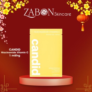 Mặt nạ Candid Niacinamide Vitamin C cấp ẩm, hỗ trợ làm sáng và cải thiện làn da (01 miếng)