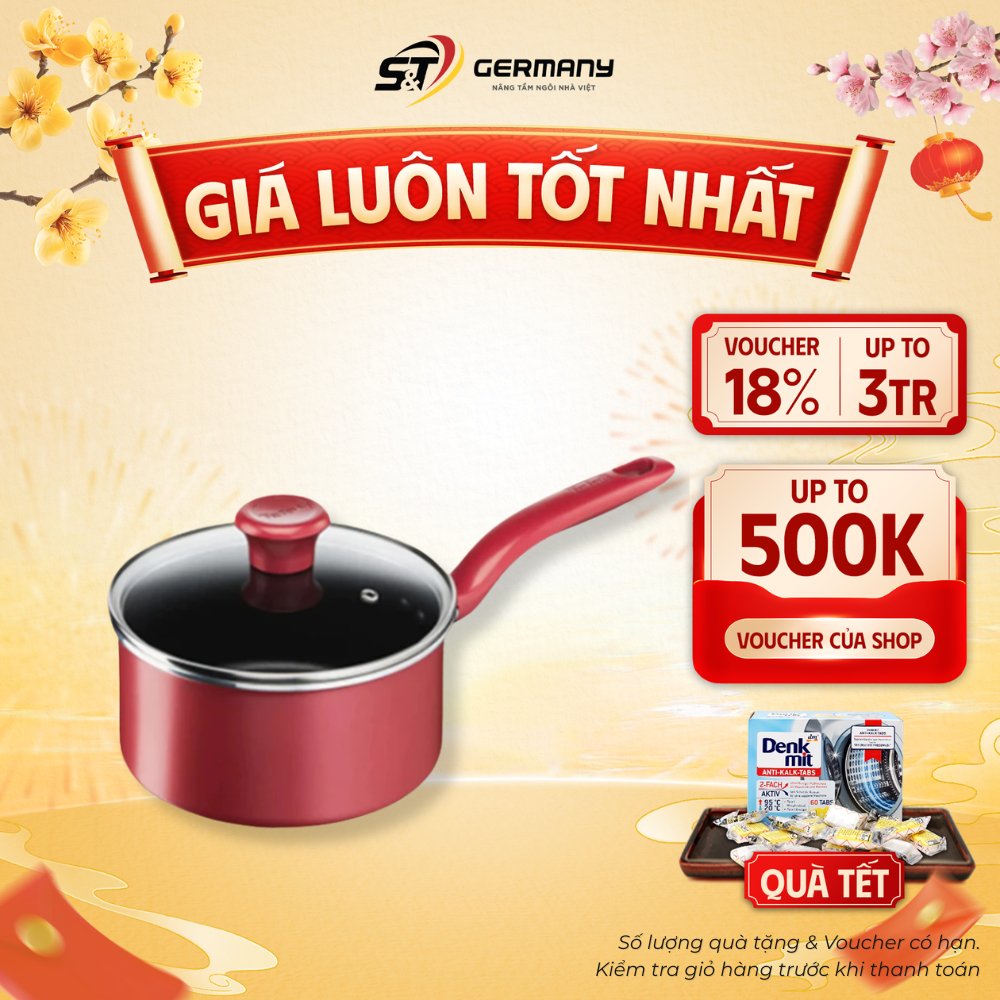 Quánh chống dính TEFAL So Chef G1352395 18cm hàng nhập khẩu, quánh Tefal cao cấp GermanySnT 240184