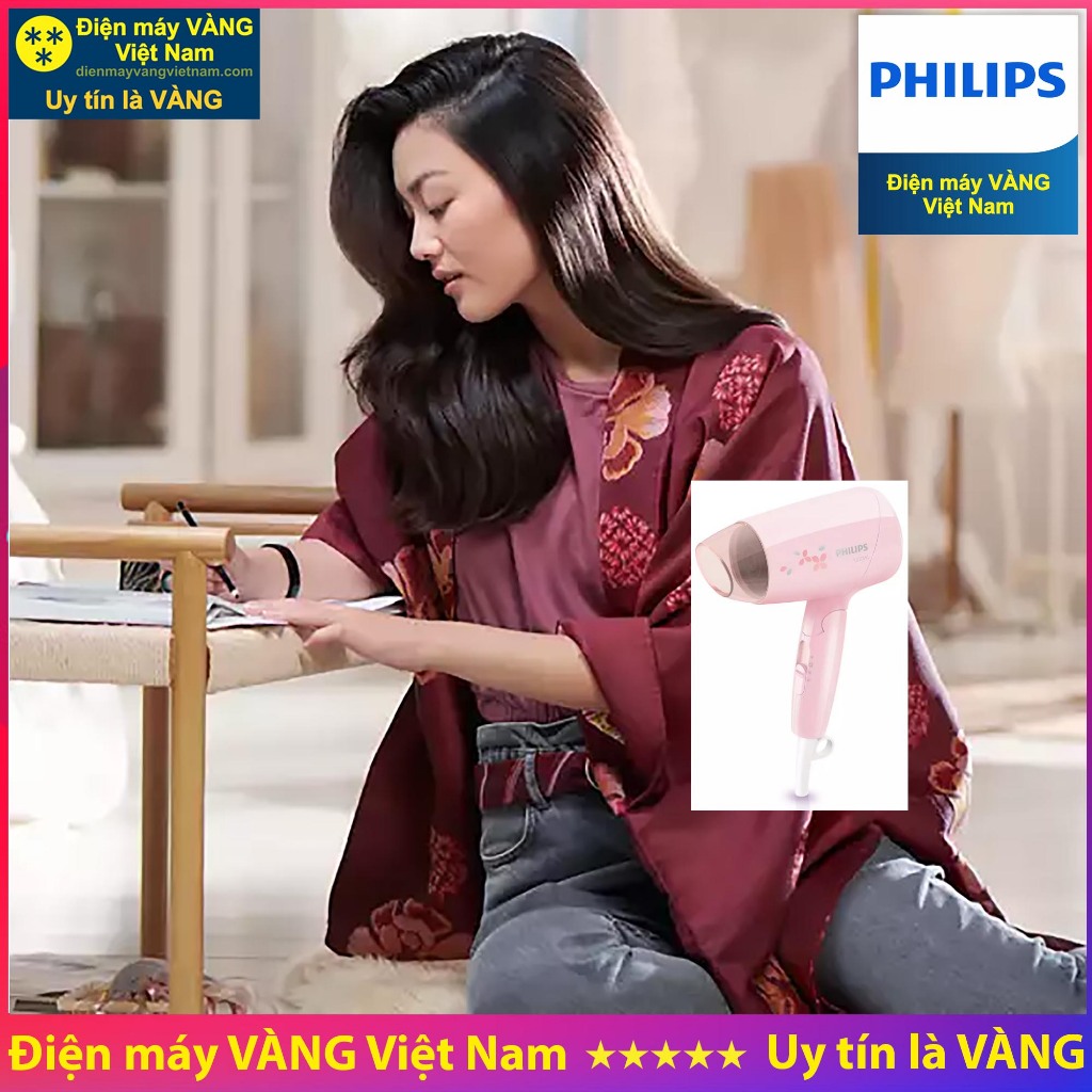 Máy sấy tóc Philips BHC010/00 bảo hành 2 năm toàn quốc, hàng chính hãng