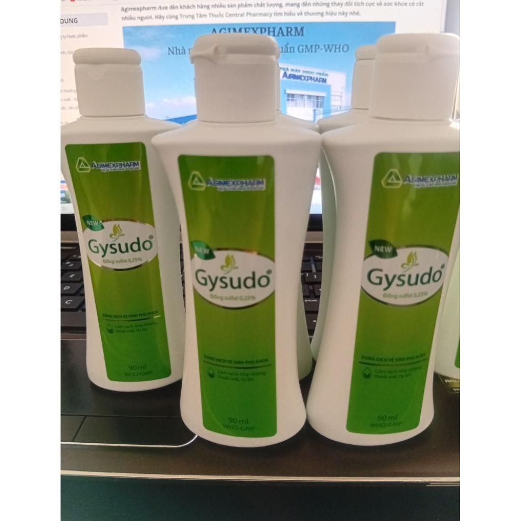 (Chính hãng)Dung dịch Vệ sinh Gysudo - giảm viêm ngứa, sát trùng, lang ben, nấm móng