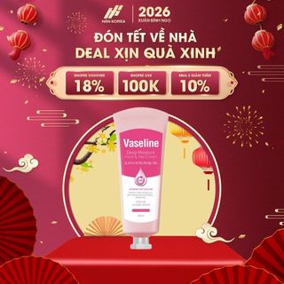  Kem Dưỡng Da Tay Chân Và Móng Vaseline 60ml Kem Dưỡng Ẩm Sâu 24h - C193 Hân Korea 