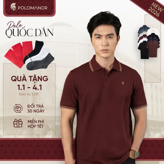   TẾT 2026  Áo polo nam cao cấp ICON DIAMOND POLO QUỐC DÂN vải CVC Diamond sang trọng - POLOMANOR 