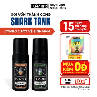  Bọt Dung Dịch Vệ Sinh Nam PlayAh hương nước hoa Franklin Mint Whisper tạo bọt 100ml 