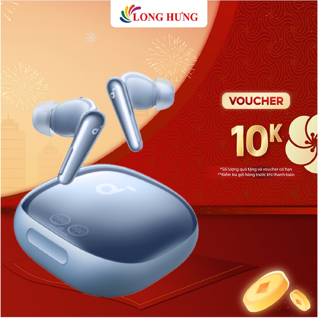 Tai nghe Bluetooth True Wireless Anker Soundcore Liberty 4 Pro A3954 - Hàng chính hãng